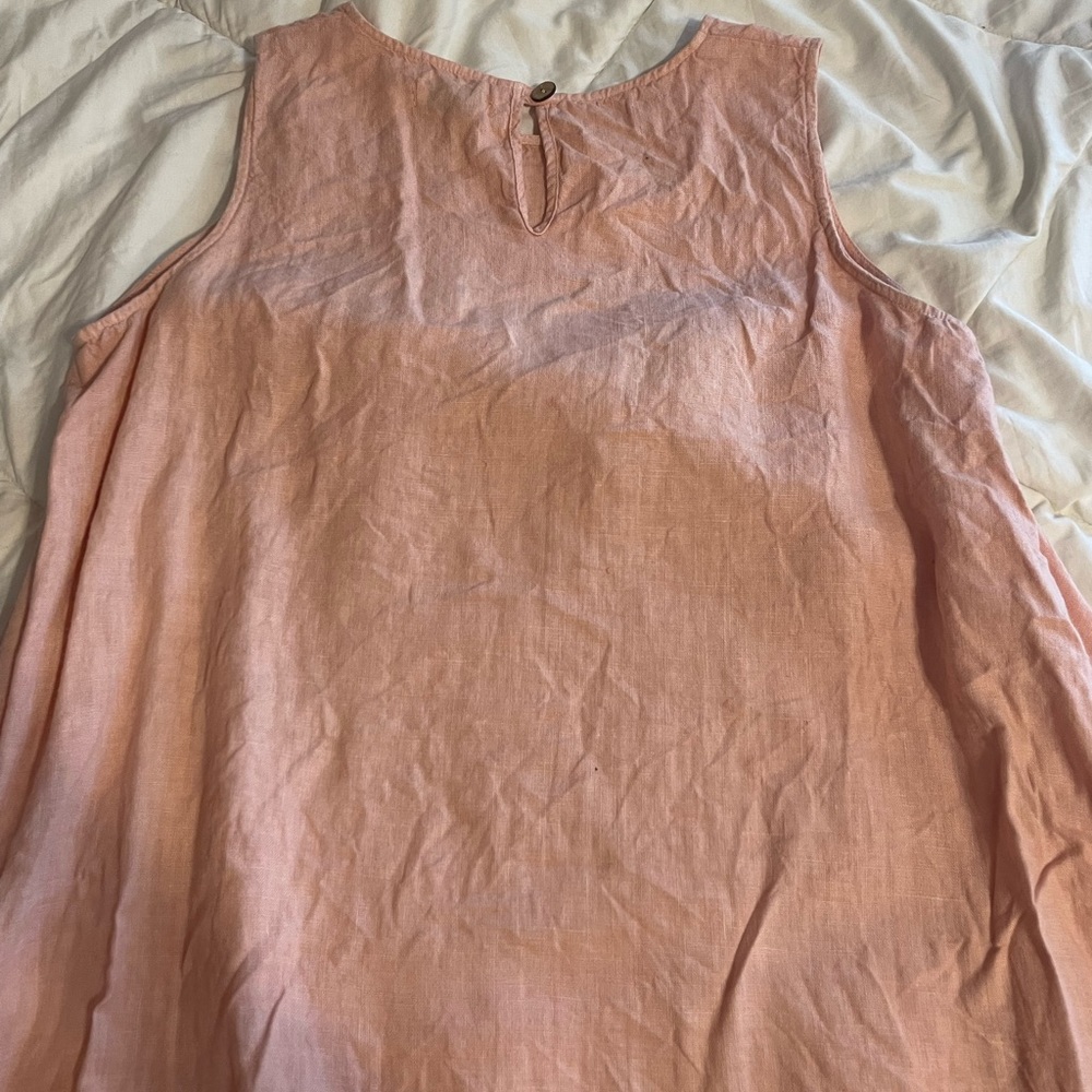 Magic Linen Pink Dress